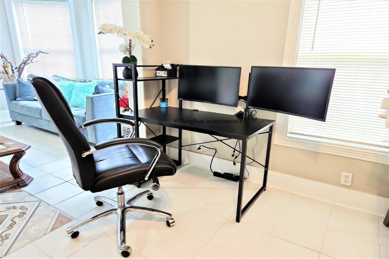 Casaazul-2605A-Couples Retreat By Beach & Pleasure Pier 1 Block Away- 2Bed 2Bath- 7 Minutes To Cruise Terminal Galveston Exterior foto